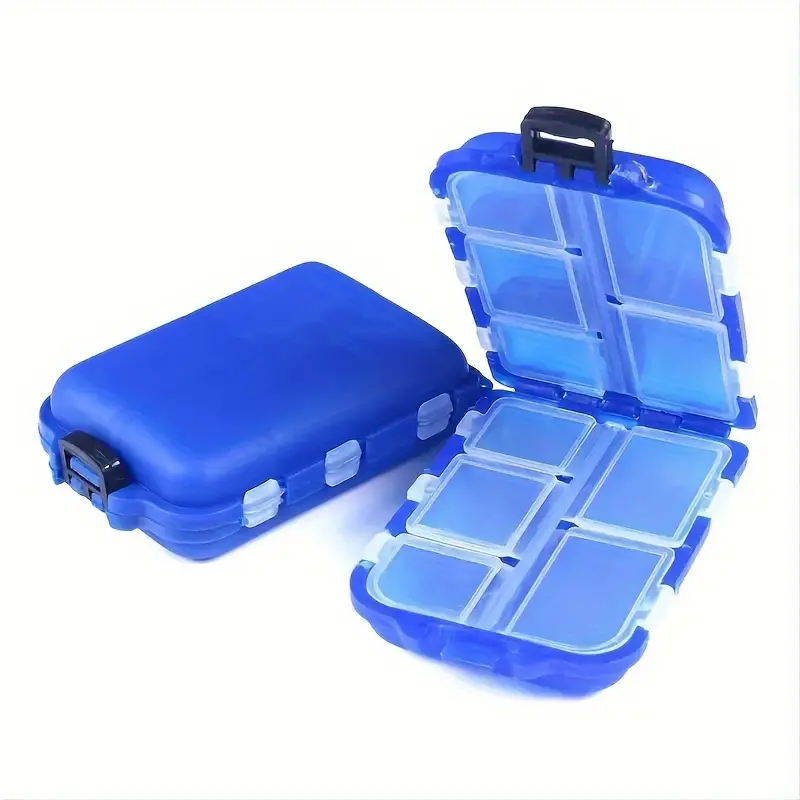 Compact Two-Compartment Fishing Box